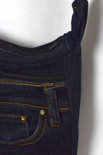 Load image into Gallery viewer, Reworked Denim Sling Bag