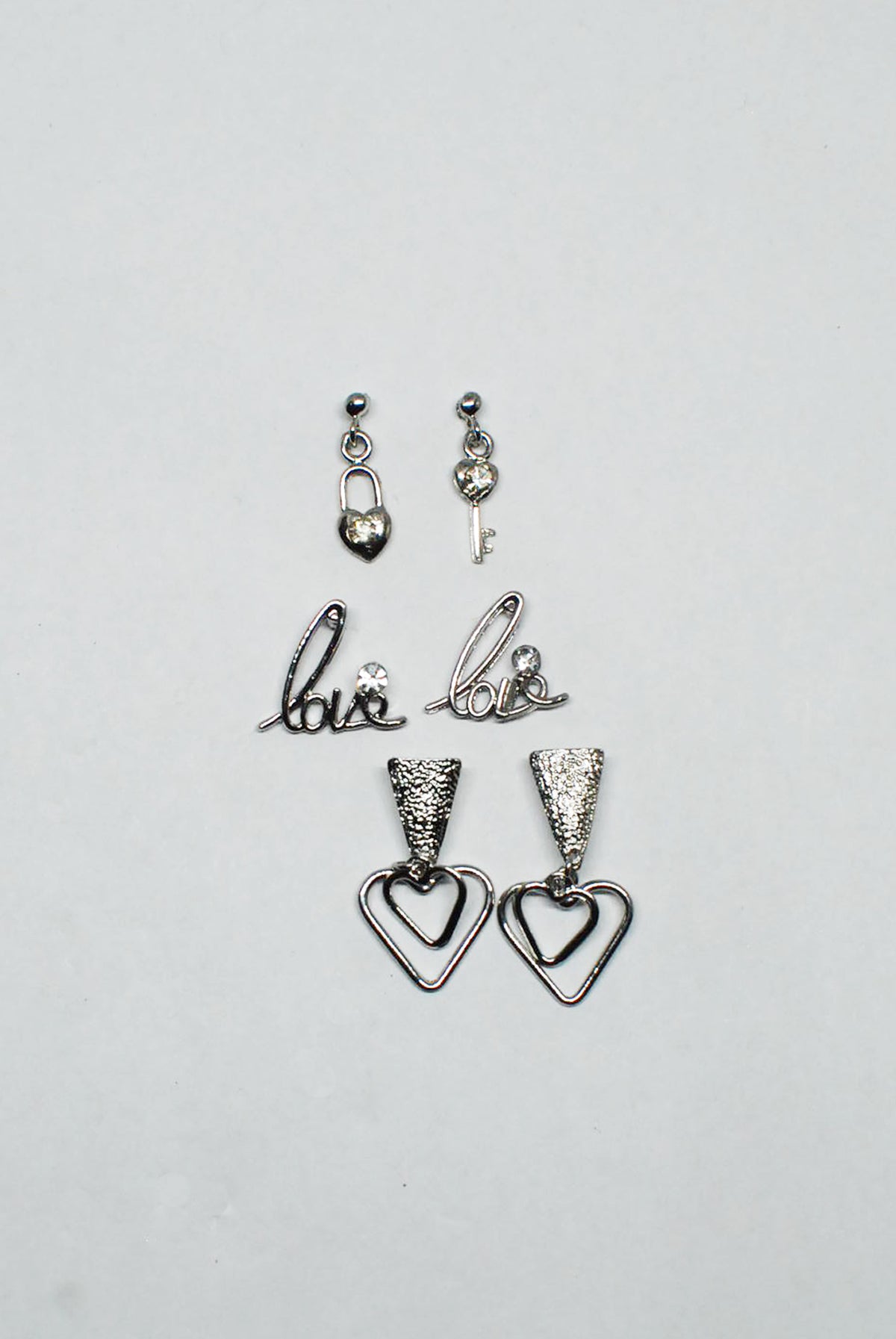 Fine Silver Stud Earrings