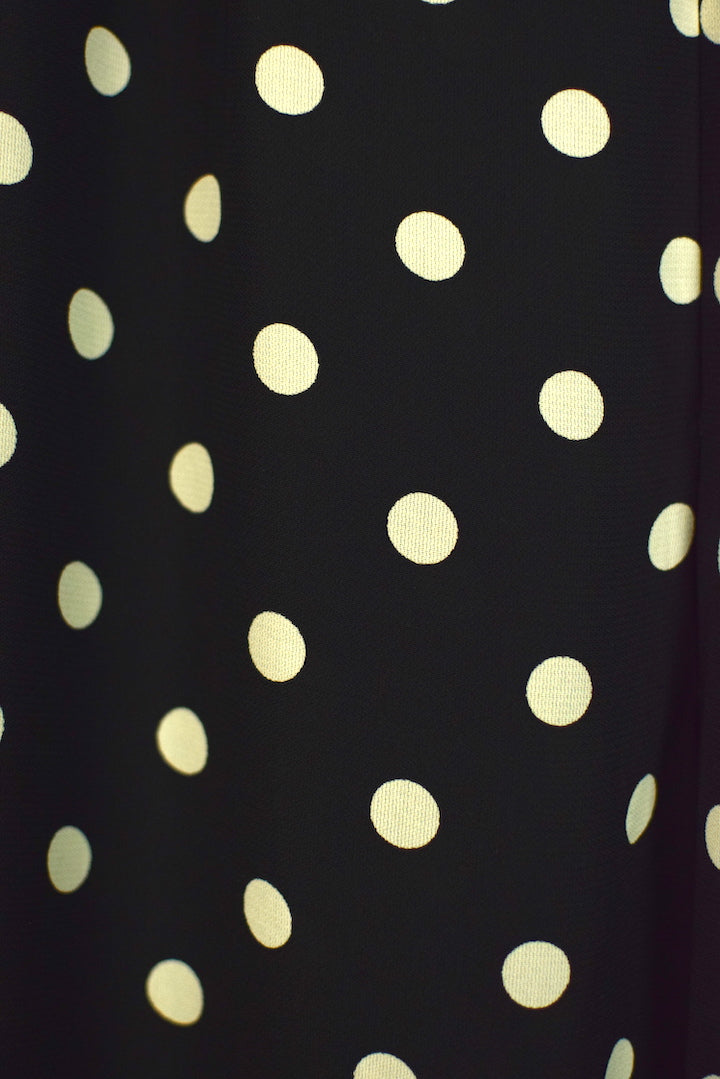 Black Polka Dot Pants
