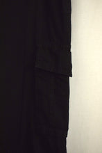 Load image into Gallery viewer, Black Cargo Pants