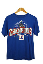 Load image into Gallery viewer, 2012 New York Giant NFL Champions T-shirt