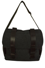Load image into Gallery viewer, NEW Canvas Satchel Bag with Faux Leather Straps (Available in 3 colours)