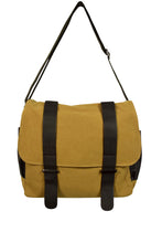 Load image into Gallery viewer, NEW Canvas Satchel Bag with Faux Leather Straps (Available in 3 colours)