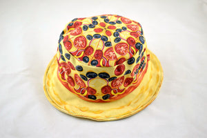 NEW Pizza Print Bucket Hat