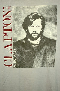 1986 Eric Clapton Behind The Sun Tour T-Shirt