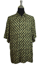 Load image into Gallery viewer, David Taylor Brand Abstract Print Party Shirt