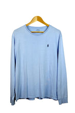 Load image into Gallery viewer, Blue Ralph Lauren Long Sleeve T-Shirt
