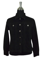Load image into Gallery viewer, Black Corduroy Jacket