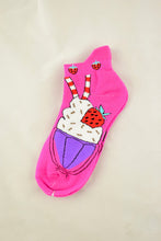 Load image into Gallery viewer, NEW Ice-Cream Sundae Anklet Socks
