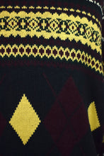 Load image into Gallery viewer, DEADSTOCK Navy Blue knitted Jumper