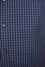 Load image into Gallery viewer, Claiborne Brand Blue And White Checkered Shirt