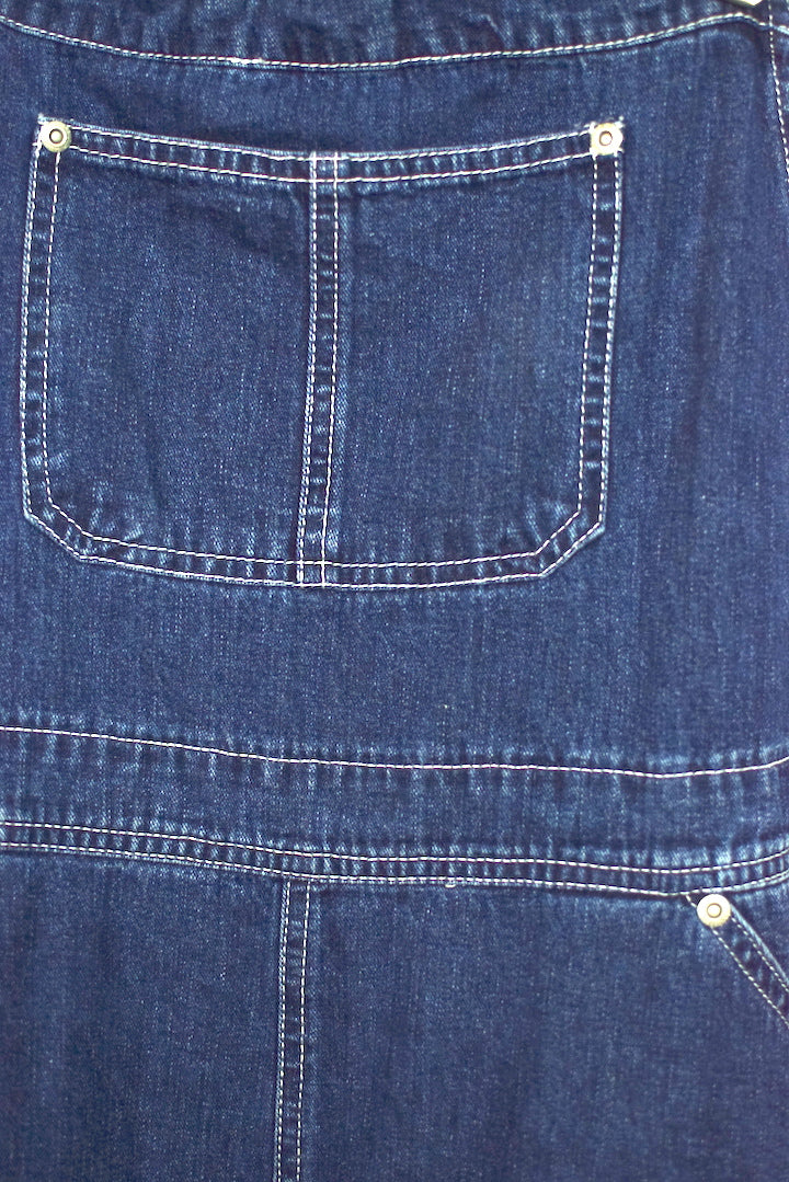 Short Denim Overalls