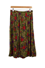Load image into Gallery viewer, Red Purple Floret Skirt