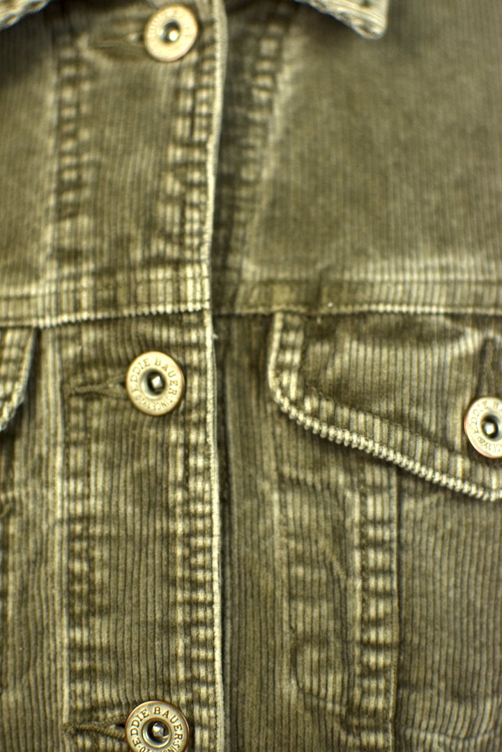 Grey Ladies Corduroy Jacket