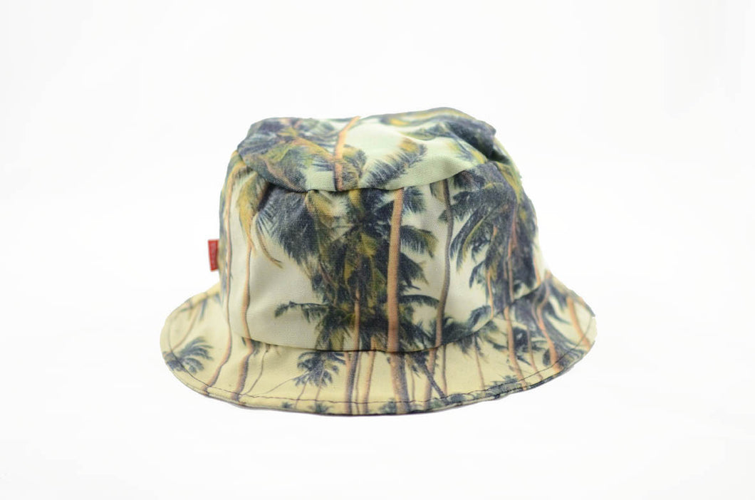 NEW Palm Trees Print Bucket Hat