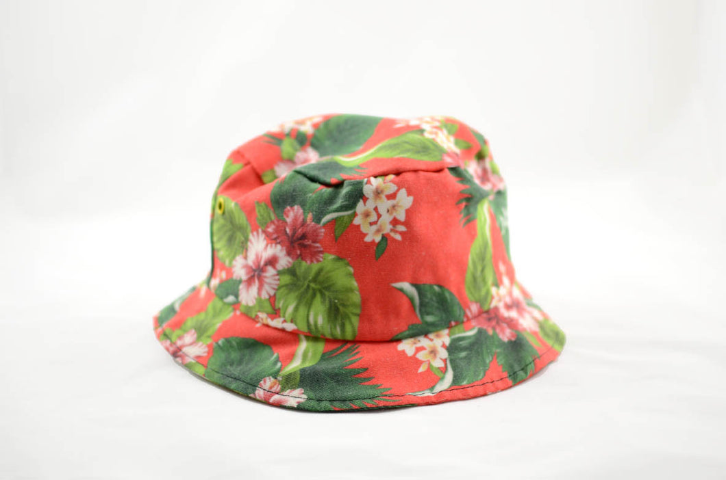 NEW Hawaiian Print Bucket Hat