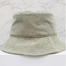 Load image into Gallery viewer, NEW Corduroy Bucket Hat(2 Colours Available)
