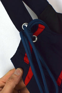 Reworked Nike Brand Corset Style Top