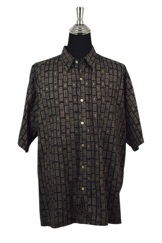 Rectangle Print Shirt