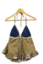 Load image into Gallery viewer, Reworked Halterneck Babydoll Top
