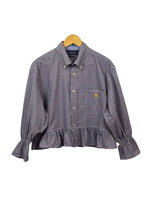 Load image into Gallery viewer, Reworked Cropped Ralph Lauren Brand Top
