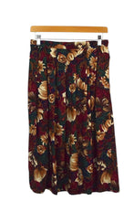 Load image into Gallery viewer, 80s/90s Paisley Floral Print Skirt
