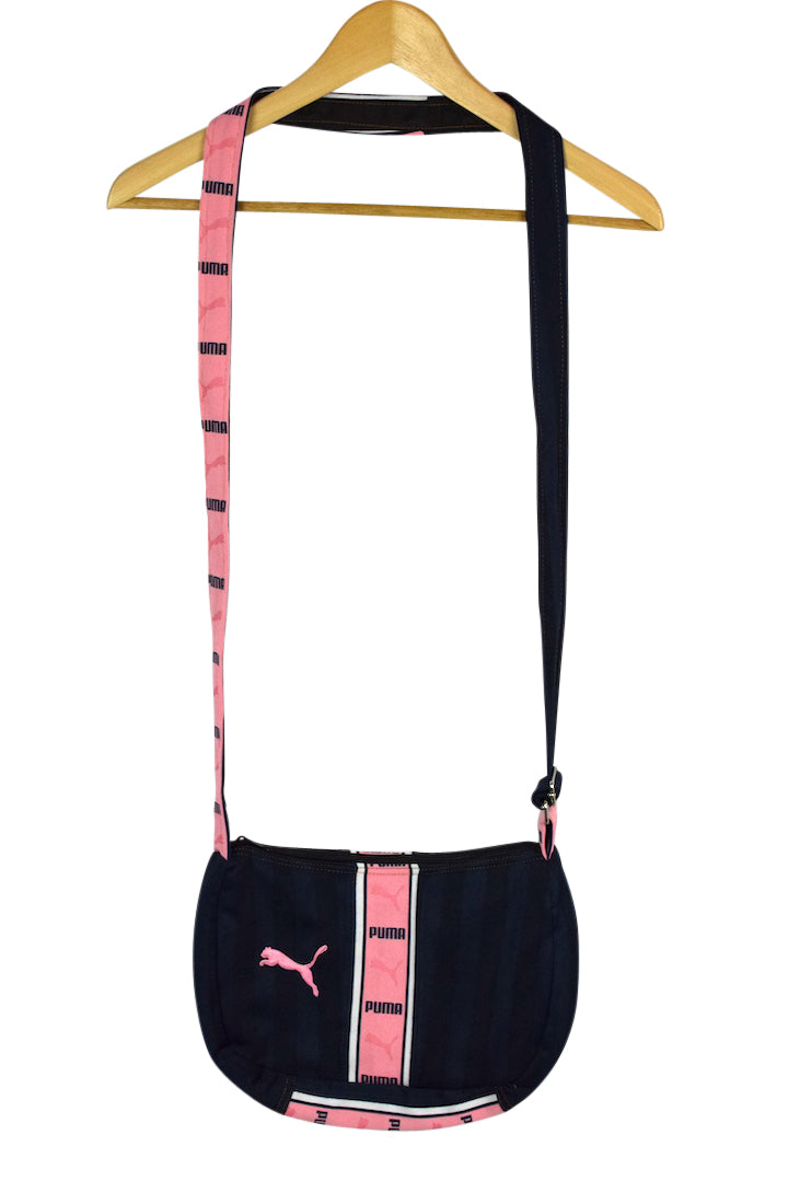 Reworked Puma Brand Zip Satchel Bag