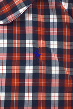 Load image into Gallery viewer, Reworked Cropped Ralph Lauren Brand Top
