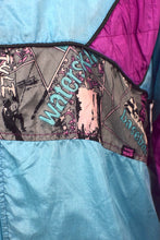 Load image into Gallery viewer, Pink and Blue Spray Jacket
