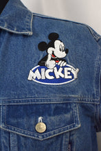 Load image into Gallery viewer, 90s Mickey Mouse Denim Jacket
