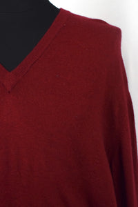 Red Knitted Jumper
