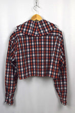 Load image into Gallery viewer, Reworked Cropped Ralph Lauren Brand Top
