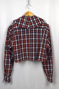 Reworked Cropped Ralph Lauren Brand Top
