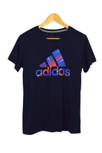 Load image into Gallery viewer, Navy Adidas Brand T-shirt
