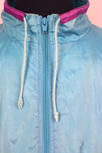 Load image into Gallery viewer, Pink and Blue Spray Jacket
