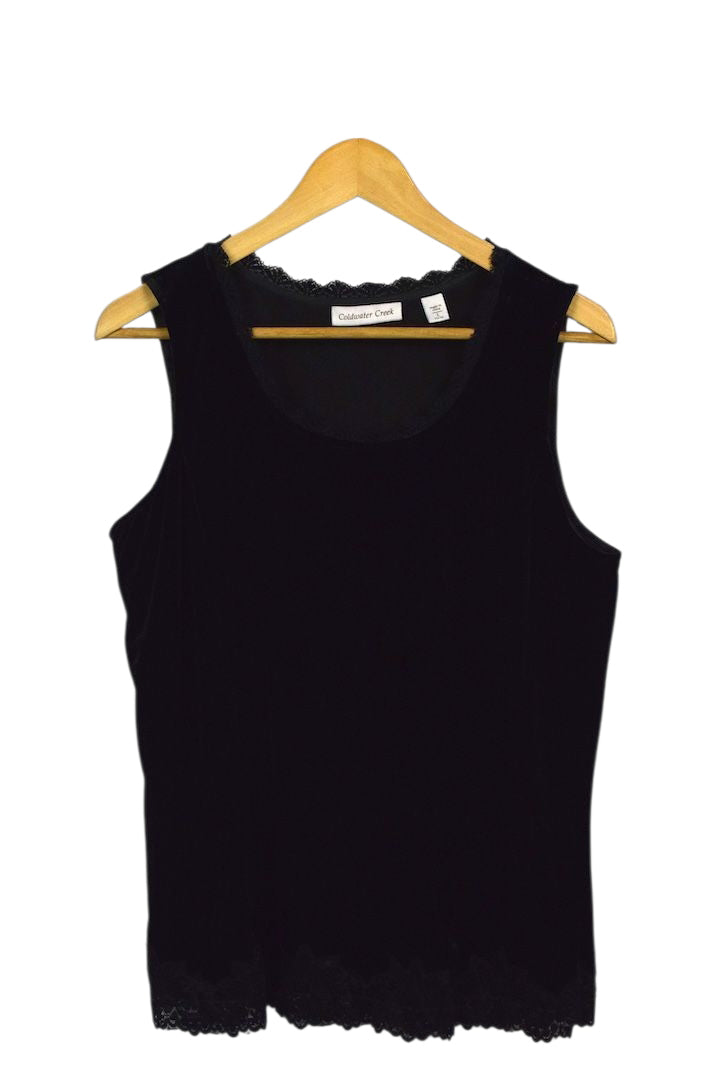 Black Velvet Top