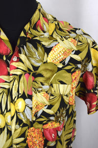 Jin Planet Brand Fruit Print Party Shirt