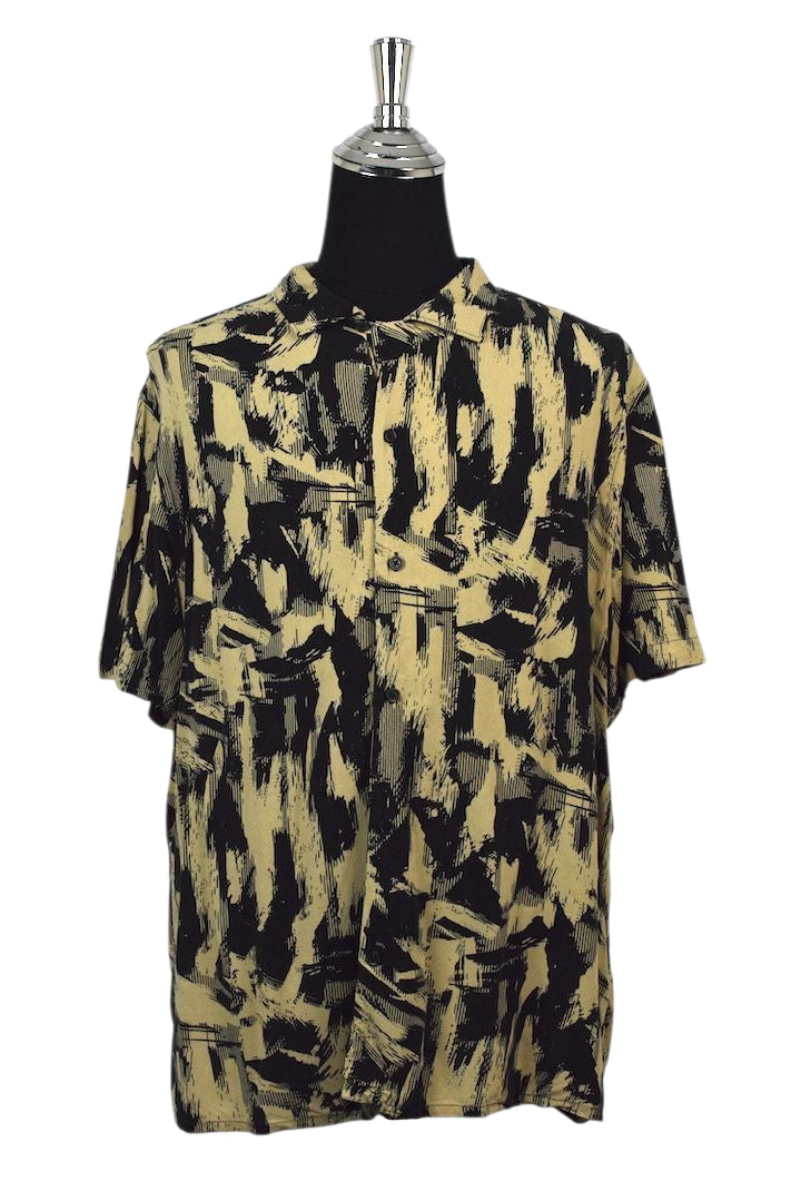 Express Brand Abstract Print Shirt