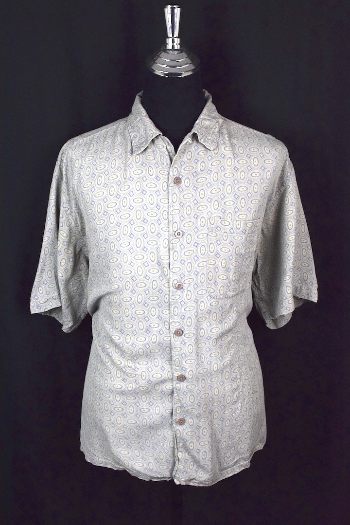 Cezan Brand Abstract Print Shirt