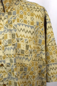 90s/00s Abstract Print Shirt