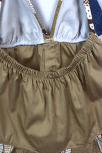Load image into Gallery viewer, Reworked Halterneck Babydoll Top
