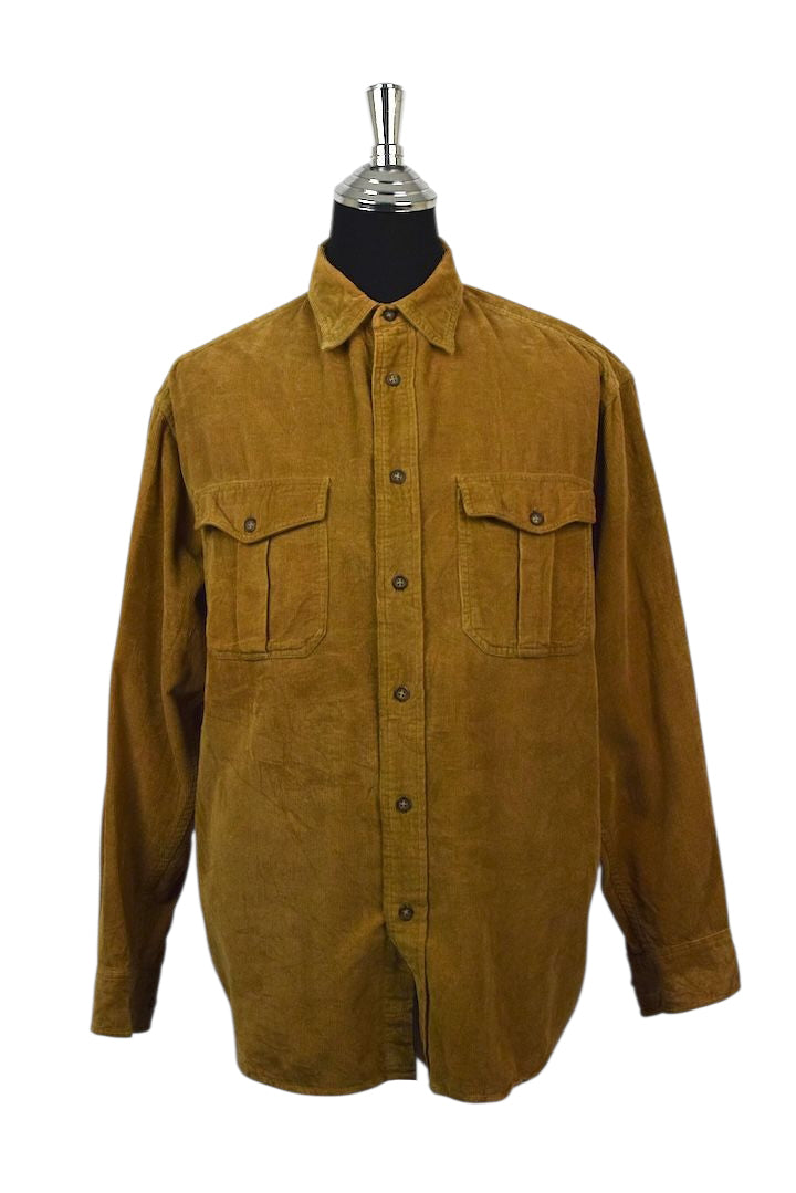 Brown Corduroy Shirt