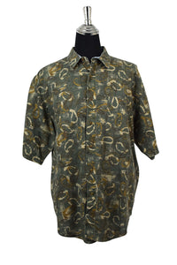 Abstract Camouflage Print Shirt