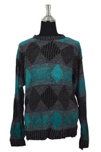 Load image into Gallery viewer, Abstract Shape Pattern Knitted Jumper
