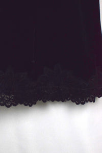 Black Velvet Top