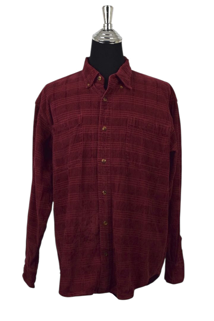 Red Corduroy Shirt