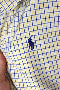 Reworked Cropped Ralph Lauren Brand Top