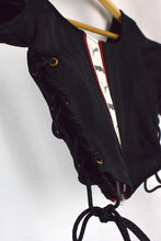 Load image into Gallery viewer, Reworked Puma Brand Crop Top
