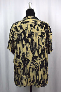 Express Brand Abstract Print Shirt