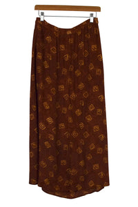 Abstract Print Skirt